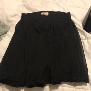 Lf black skirt